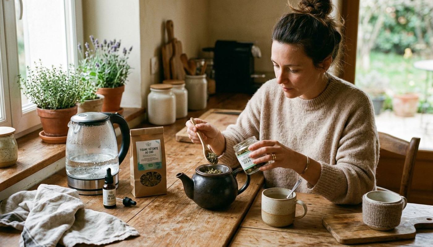 Comment préparer une tisane au CBD pour optimiser la relaxation ?
